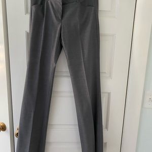 Theory women’s suiting pants grey bootcut size 4